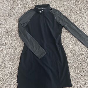 Adidas Black Long Sleeve Golf Dress
